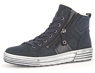 Gabor Damen Schnürstiefeletten, Frauen Schnürboots,Best Fitting,Warmfutter