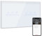 BSEED Zigbee Interrupteur avec Variateur de Lumière,3 Gang 1 Voie Interrupteur Connecté WiFi Blanc,Compatible avec Amazon Alexa et Google Home,Contrôle Vocal et Fonction de Temps(NÉCESSITE TUYA HUB)