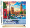 Figured'Art Peinture par Numéro Adulte Londres au Printemps - Activité Manuelle Kit de Loisir Créatif DIY Numéro d'Art Complet - 40x50cm avec châssis en bois à monter