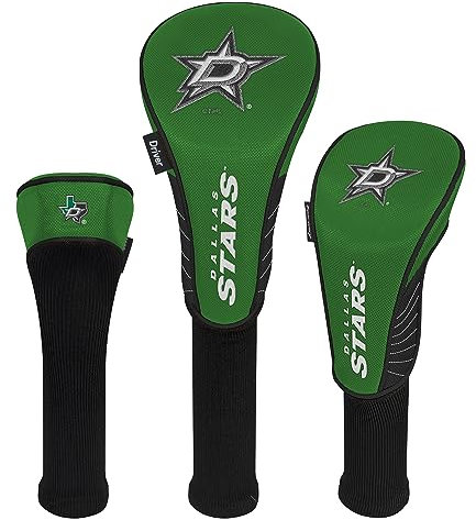 Team Effort Schlägerhauben NHL Dallas Stars, 3 Stück