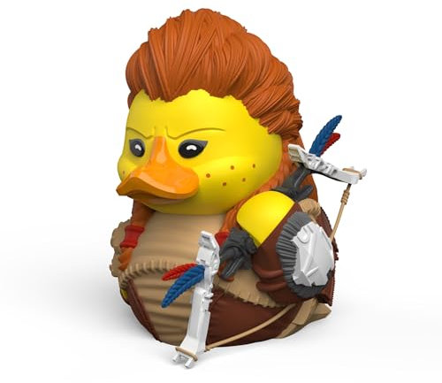 TUBBZ Erstausgabe Aloy Sammler-Vinyl-Gummientenfigur - Offizielle Horizon Forbidden West-Merchandise - Aktion PC & Videospiele