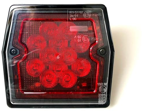 MelTruck® LED Nebelschlussleuchte Nebellicht 12V E9 f. LKW PKW Anhänger Wohnwagen Trailer