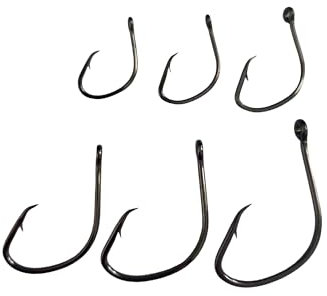Mutsu circle fishing hooks 10pk (6/0)