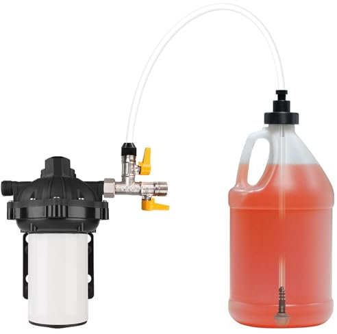 FWUNYVN Vannes de dérivation à 3 voies de rechange pour camping-car, vannes de dérivation à 3 voies en laiton massif, convertisseur de pompe pour camping-car, raccords de pompe à eau NPT 1,27 cm