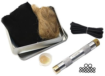 BESPORTBLE Druckluft Feuerstarter (Farbe zufällig) - Sofortzündendes Camping Werkzeug für Outdoor, Survival & Reisen