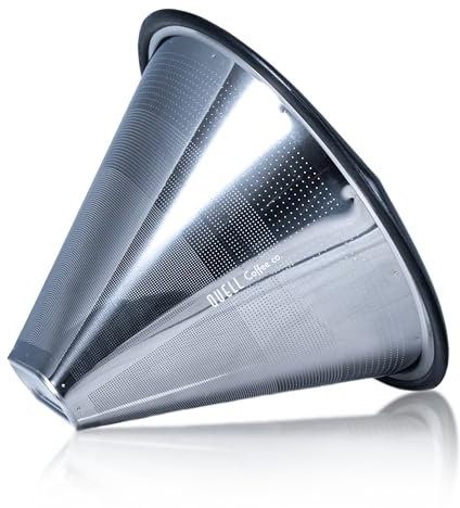 Quell Wiederverwendbarer #4 Kaffeefilter: Edelstahl-Alternative für nachhaltiges Brauen