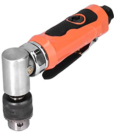 Perceuse Pneumatique à 90 ° 1/4 Pouces, Perceuse Angulaire à Air, Perceuses électriques à Angle Droit, Outil Manuel à Tête Coudée (Style japonais)