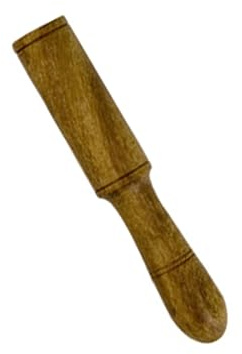 NKlaus Klangstab Klöppel aus Holz für tibetische Klangschale 10cm, 1 Stück | Mini-Zubehör für Meditation; klein