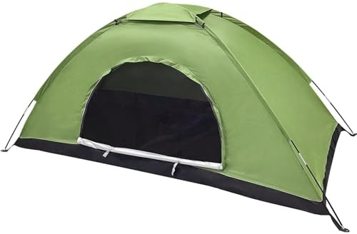 2 Man Tent Waterproof, Easy Set Up Lightweight Windproof Camping Tent, Compact 2 Person Dome Tent for Camping, Festivals, Backpacking, Hiking