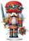 5D DIY Christmas Diamond Art Painting Desktop Kit, Acrylic Special Shaped Diamond Painting, Xmas Tabletop Ornaments, Christmas Gifts Art Crafts for Home Office Decor-Nutcracker-08