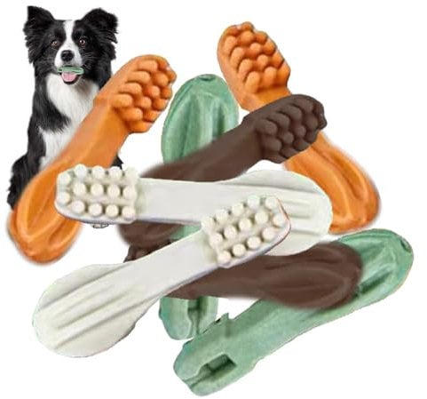 Dog Treats Chew Sticks | 8X Chewable Sticks | Oral Health Chews | Prevents Bad Breath, Pet Tooth Cleaning Treats for Small, Medium, Large Dogs, Delicious Chew Sticks for Healthy Teeth