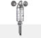 Toplionace 304 Acciaio Inossidabile Mini Sensore di Velocità del Vento Micro, 360 Gradi Impermeabile e Resistente Alla Corrosione Anemometro 0-30 M/S （4-20MA）