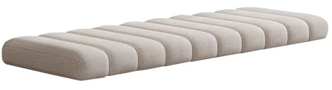 DUOLEH Sitzpolster für Innenmöbel Erkerfensterkissen Sitzmatte,120x40x4.5cm | mit rutschfester Unterseite, Sofa-Renovierungskissen mit Reißverschluss, waschbares Schaukelkissen, Schuhbank, Esszimmerstuhl