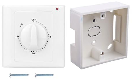 Temporizador mecánico, interruptores de luz, interruptor de control de temporizador de cuenta regresiva, herramienta de control de sincronización de alta potencia