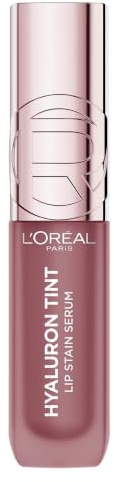 L'Oréal Paris Lip Tint Hyaluron Lip Stain Serum 570 Worth It Medium | With Hyaluronic Acid, Up To 2x More Hydrated Lips, 12-Hour Longwear, Hydrating Lip Tint, Cheek Stain