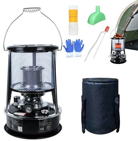 Tyinerc Kerosinheizungen für den Innenbereich, tragbare Laterne ohne Strom | Tragbarer Herd für den Außenbereich | für Outdoor Camping Wandern Küche Grill Küche Haus