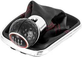 Schaltknauf Für VW Für Golf 4 IV MK4 Für GTI Für R32 Für Bora Für Jetta 1998-2004 5/6-Gang-Schaltknauf Schaltknauf Auto(5 Speed)