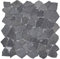 graue Mosaik Fliese Marmor Naturstein grau anthrazit Bruch Ciot Neromarquina für BODEN WAND BAD WC DUSCHE KÜCHE FLIESENSPIEGEL THEKENVERKLEIDUNG BADEWANNENVERKLEIDUNG Mosaikmatte Mosaikplatte