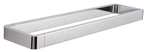 Porte-Serviettes de Luxe SDLHH45 - Série Linear - Verre à Brosse à Dents / Distributeur de Savon / Tablette en Option, Accesoires Portes-Serviettes:avec Distributeur Savon