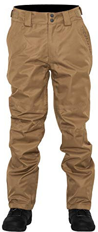 Two Bare Feet Claw Hammer Adults Snow Ski Pants Salopettes Trousers (2XL, Endurance 8K / 8K (Tan))