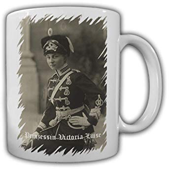 Prinzessin Victoria Luise Tasse Kaffeebecher Preußen Prussia Kaiserreich #30750
