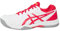 Asics Unisex Kinder Gel-Dedicate 6 Indoor Wanderschuh, White/Laser Pink