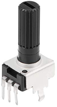 sourcing map Kohleschichtpotentiometer mit variablen Widerständen 10K 5St