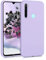 kwmobile Funda para Xiaomi Redmi Note 8 (2019/2021) Carcasa - Ultrafina de TPU y Silicona con Bordes elevados anticaídas - Lila