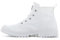 Palladium Pampa Sp20 Hi Cvs, Stivali Sneaker Unisex - Adulto, Bianco, 41 EU