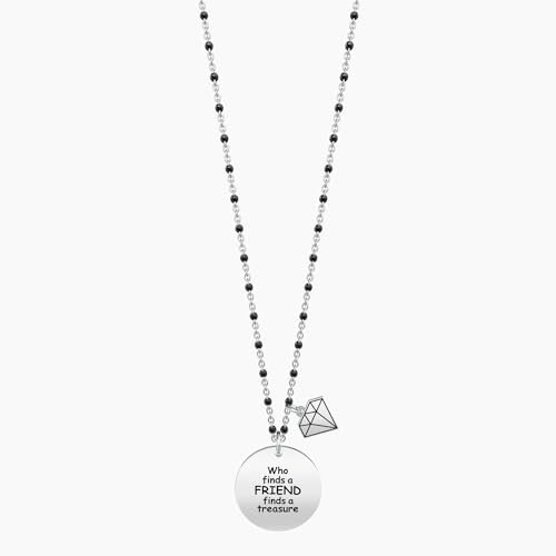 KIDULT - Collana in acciaio 316L | Love