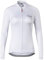 Santic Fahrradtrikot Damen Langarm Radtrikot Damen Fahrradshirt Radshirt MTB mit Taschen Weiß EU M
