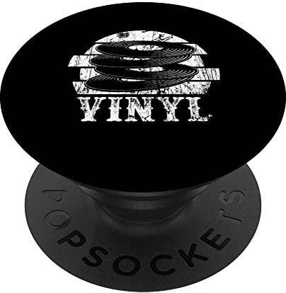 Tourne-disque analogique DJ disque musique PopSockets PopGrip Interchangeable