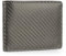 SKPAT - Portmonee Jungen Teenager, Geldbeutel Jugendliche Jungen, Portemonnaie Stoff, Geldbeutel Jungen, Portemonnaie Jungen Teenager - Robust & Stylisch, Metallic-Grau