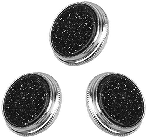 3Pack Yootones Trumpet Valve Finger Buttons Trumpet Key Buttons Caps Replacement Trumpet Repairing Buttons Musical Instruments Accessories (Dark Purple)