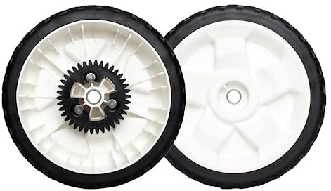 115-4695 Ruota posteriore di ricambio per Toro 138-3220 - 8 ruota in plastica Gear Assebmly compatibile con Toro 20332 20333 20334 20338 22 RWD Recycler Push tosaerba a spinta (confezione da 2)