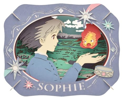 ENSKY - Howl's Moving Castle - Sophie, Studio Ghibli Offizielles Merchandise Paper Theater