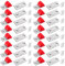 16 Pack Magnetic Door Catch Door Magnets for Cabinets Ultra Thin Cupboard Magnets Self Adhesive and Screw Two Installation Methods Magnetic Catches Closure for Cabinets Windows Wardrobes