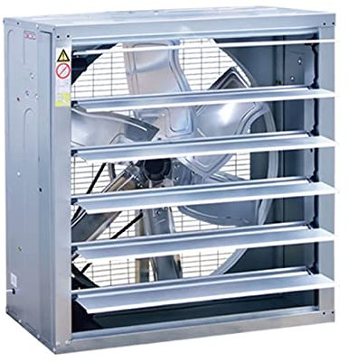 Lüftungslüfter Abluftventilator mit Rollladen, an der Wand montierter Abluftventilator – hohe Geschwindigkeit – automatischer Verschluss – Kastenventilator for Dachboden, Schuppen, Lackierkabine oder