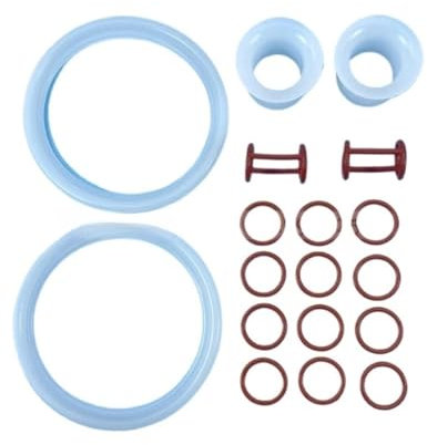 Dichtungsring und Rohrkomponenten for Softeismaschinenarmaturen, ein Set, kompatibel mit BQL-Eismaschinen