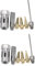 Fegtrtyoa 12 Pcs Flame Butane Gas Soldering Tips+Nozzle Butane Gas Solder Tip for Mt-100 Ht-1937 Butane Gas Soldering Iron Kit