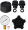 Kit de medidor de presión de bomba de piscina, kit de mantenimiento de filtro de piscina con manómetro y drenaje para varios modelos