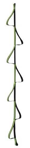 Climbing Rope for Kids – Adjustable Rope, Secure Hanging Strap | Playground Fitness Ladder, Adventure Training Equipment, Foot Loop Ascender, Multi-Purpose Strength Tool with Stainless Steel Hook, Out