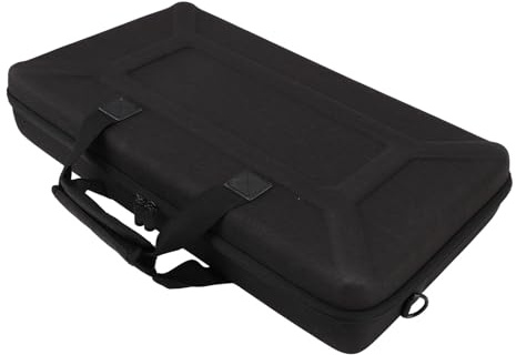 Tomantery DJ Controller Box, DJ EVA Sponge Mixer Carrying the Absorbent Zipper with Adjustable Shoulder for DDJ-FLX4