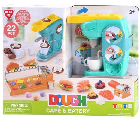 Playgo Knete Spielset Lunchroom - Kreative Knetdosen für Kinder