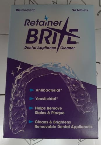 Retaiiner Cleaning Tablets Brite - 96 Tablet Pack - 3 Months Supply