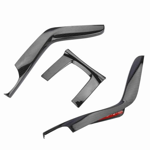 KIMISS 3 Stücke Auto Gear Panel Trim, Innenraum Console Gear Panel Frame Cover Trim Aufkleber Schaltknauf Panel Frame Für 16-17
