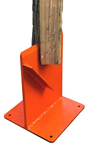Hi-Flame Divisor de leña para Estufa de leña, Chimenea y Hoguera, Color Naranja