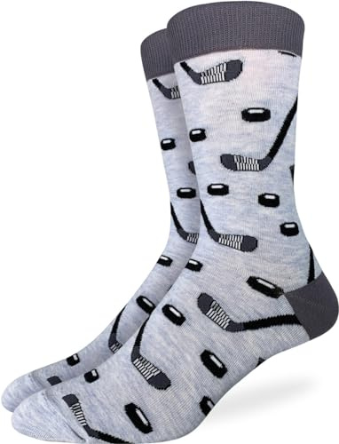 Good Luck Sock Men's Hockey Sticks and Pucks, One Size