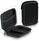 Hard Drive Case 2 Pack, 2.5 Inch Shockproof and Waterproof Hard Drive Bag, Multi-Function Storage Carrying Universal Travel Case for Small Electronics and Accessories Black