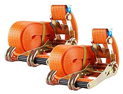 2X Profi Ratschen Spanngurt Spanngurte Zurrgurt 2tlg 8m 4t 4to 4000kg